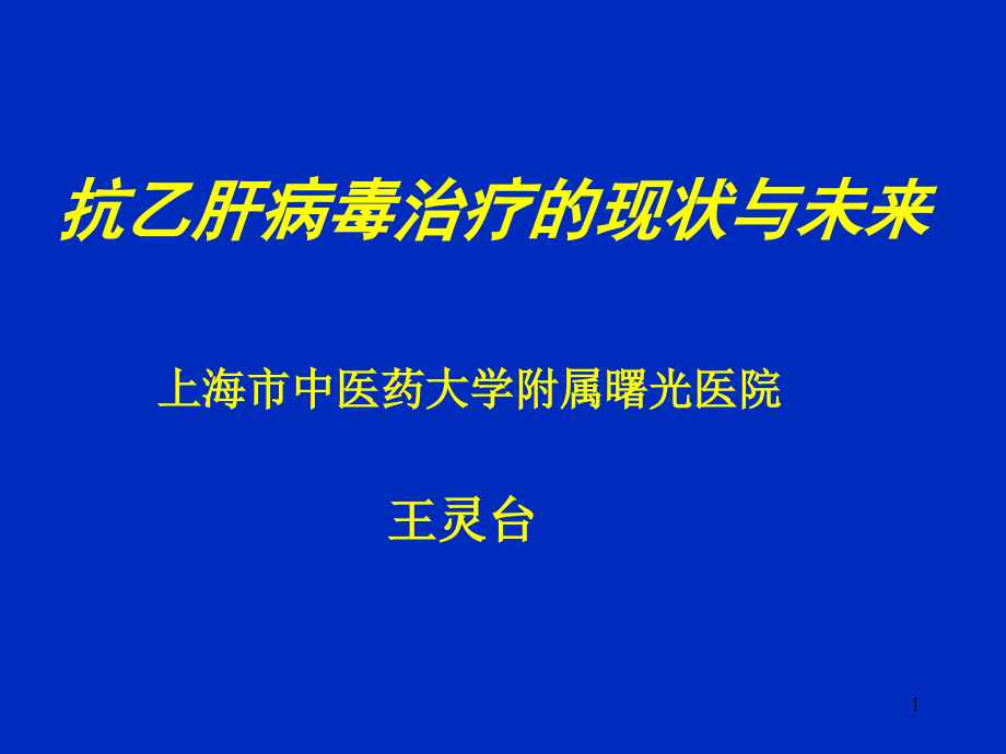 根治慢性乙肝的未来趋向-甲肝乙肝丙肝戊肝脂肪肝酒精肝药物性肝病课件_第1页