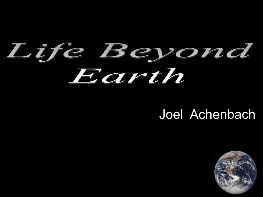 现代大学英语-精读5-Life-Beyond-Earth教材课件_第1页