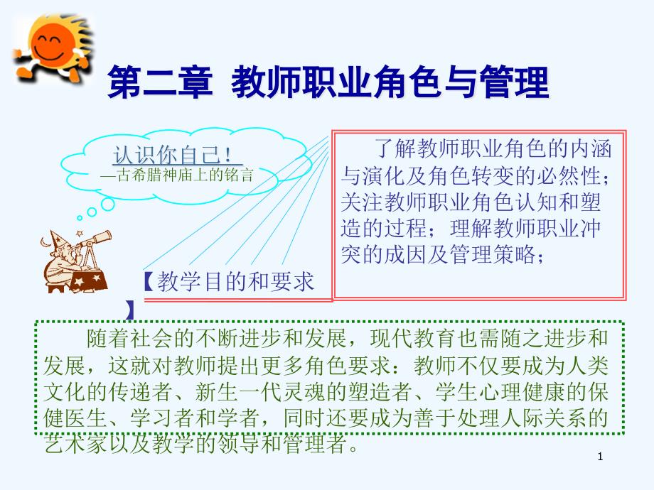 第二章-教师职业角色与管理课件_第1页