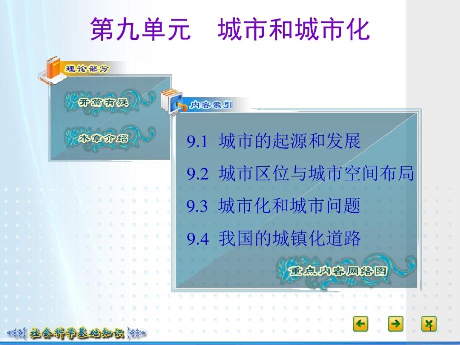 社会科学基础知识第九单元课件_第1页
