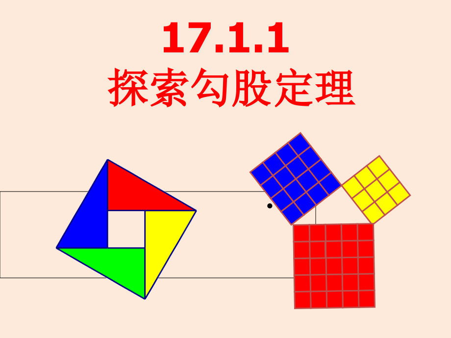 第十七章-勾股定理-171勾股定理课件_第1页