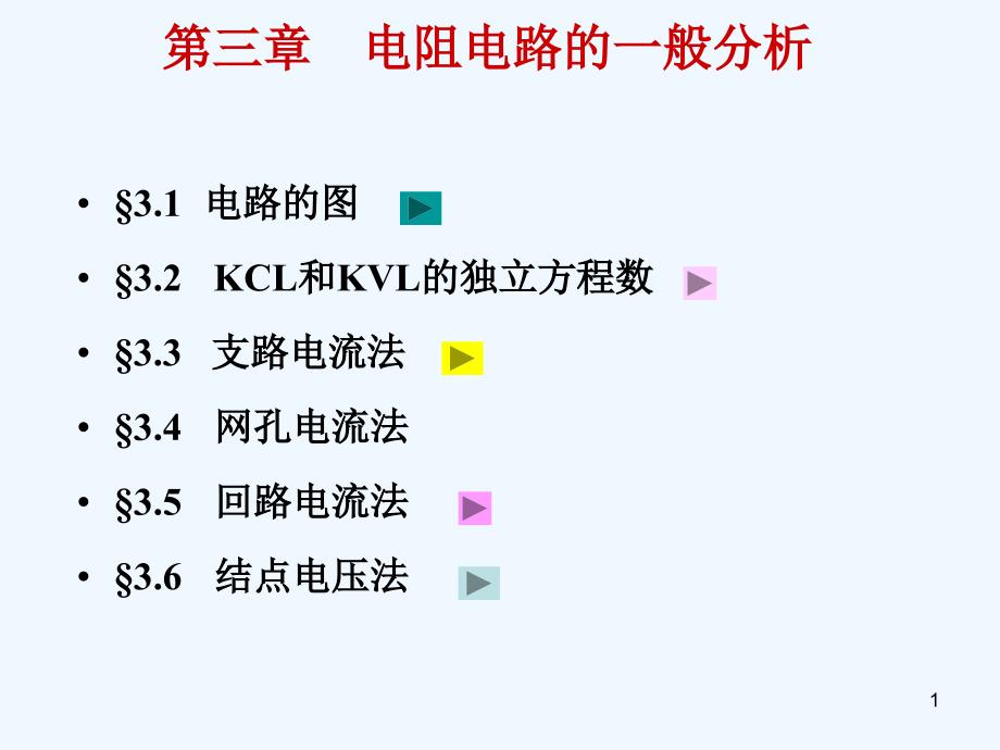 电阻电路分析课件_第1页