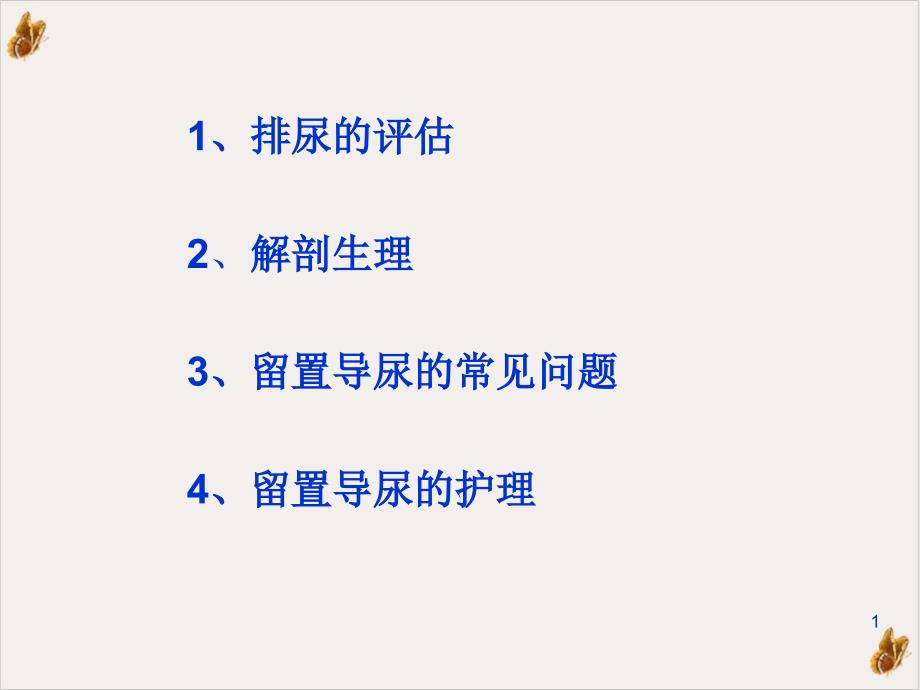 留置气囊导尿管常见问题及护理措施课件_第1页