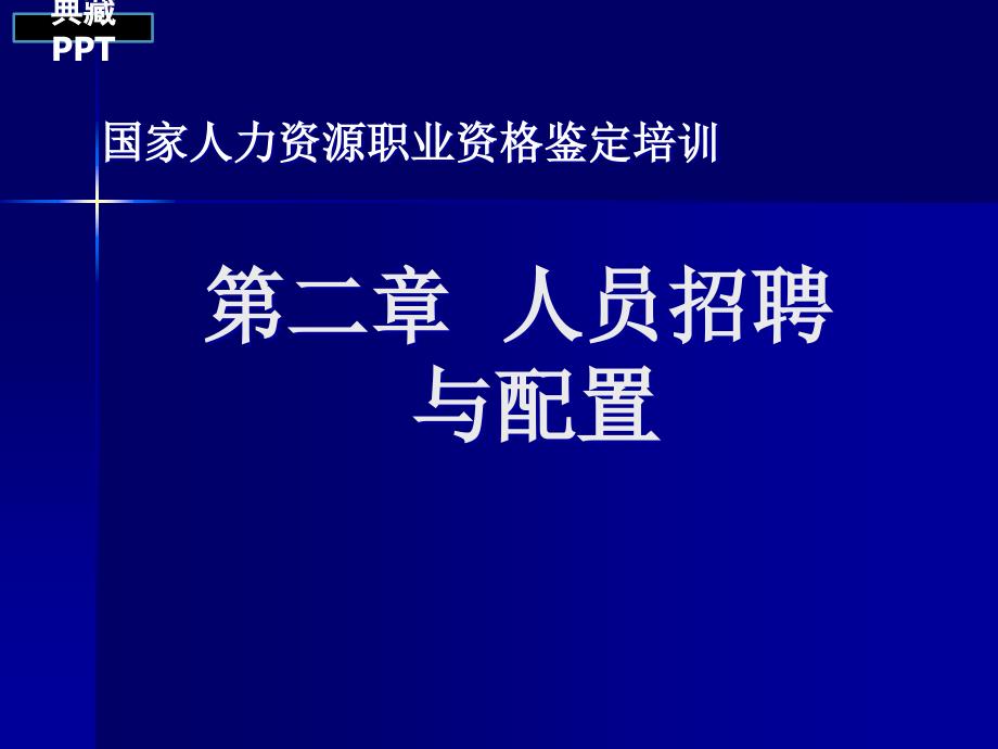 人员招聘与配置培训ppt课件_第1页