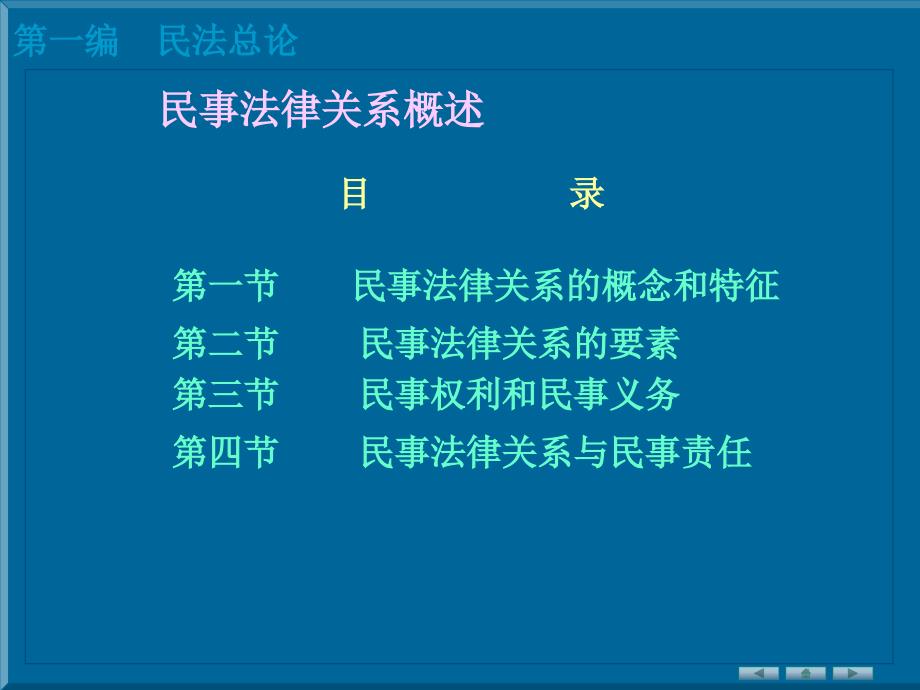 民事法律关系概述_第1页