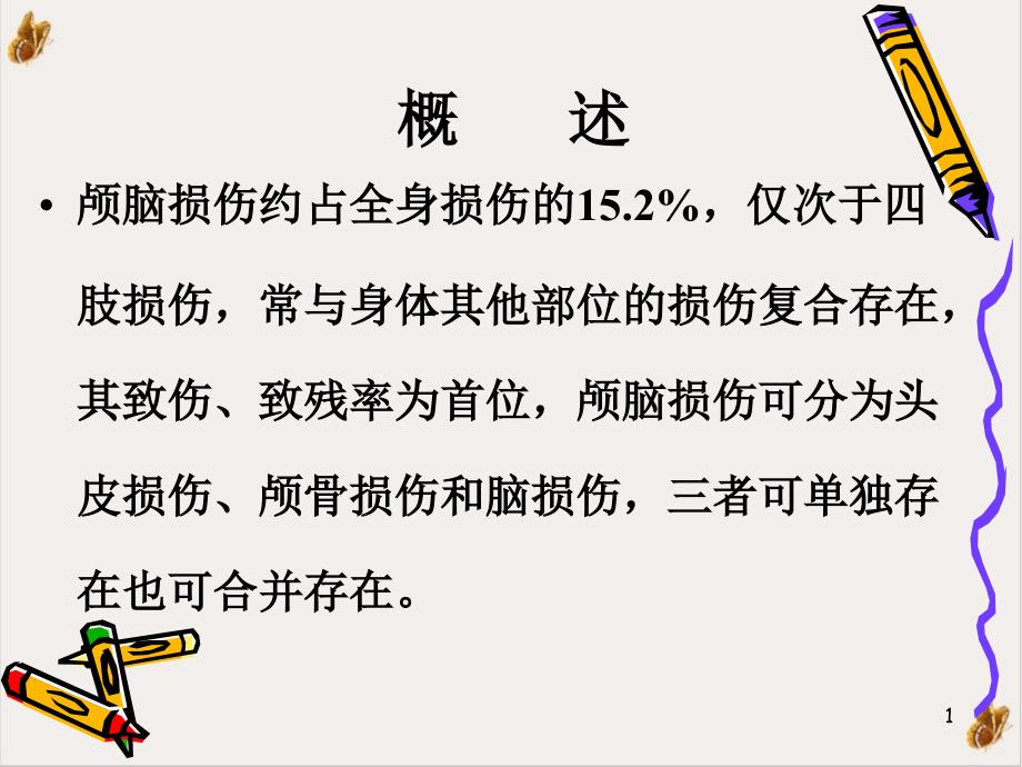 颅脑损伤病人护理副本培训课程课件_第1页