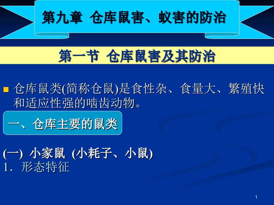 仓库鼠害蚁害的防治课件_第1页