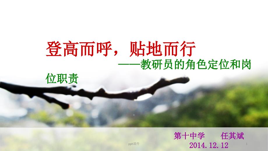 教研员的学科带头人作用(外)全解课件_第1页