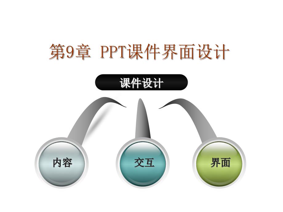 课件界面设计_第1页