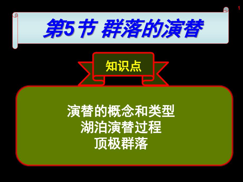 裸岩上的演替群落演替的类型裸岩阶段地衣阶段苔藓阶段草本植物课件_第1页