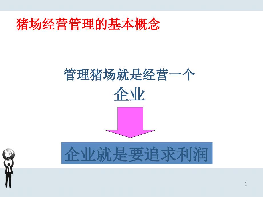 规模化猪场的经营管理课件_第1页