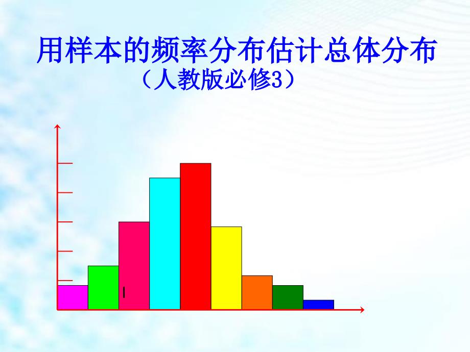 人教版高中数学必修三第二章第2节-2.2.1用样本的频率分布估计总体分布-ppt课件_第1页