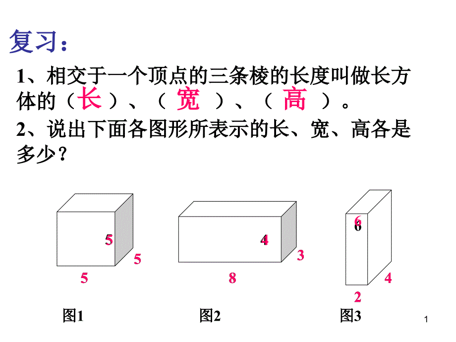 《长方体和正方体体积公式推导》优质课课件_第1页