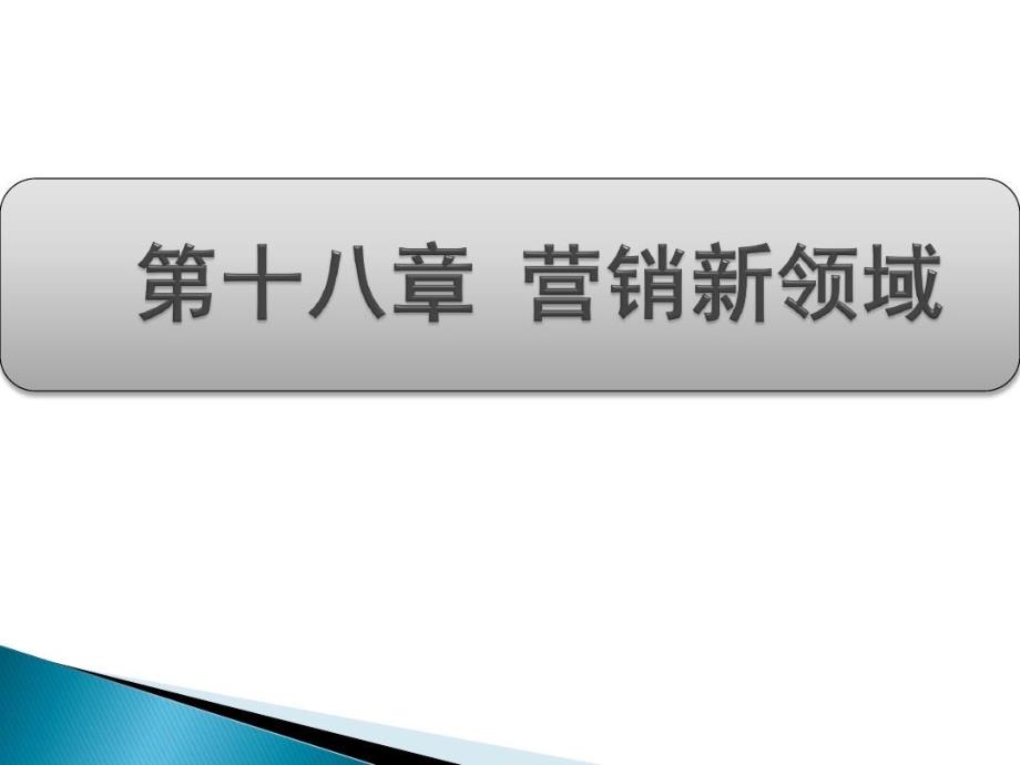 营销新领域概要课件_第1页