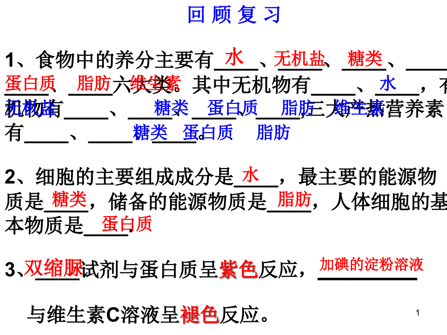 营养物质的消化课件_第1页