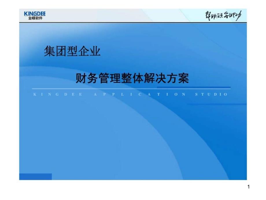 集团型企业财务管理整体解决方案课件_第1页