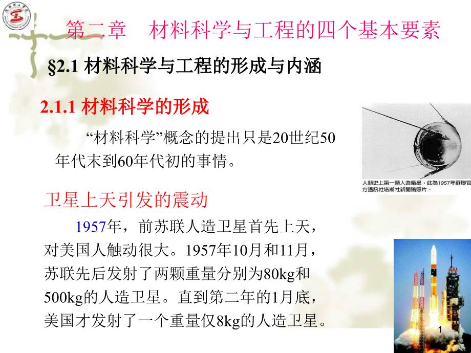 材料导论第二章材料科学与工程的四个基本要素课件_第1页