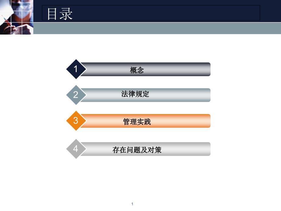 医疗废物管理知识培训主题讲座ppt课件_第1页