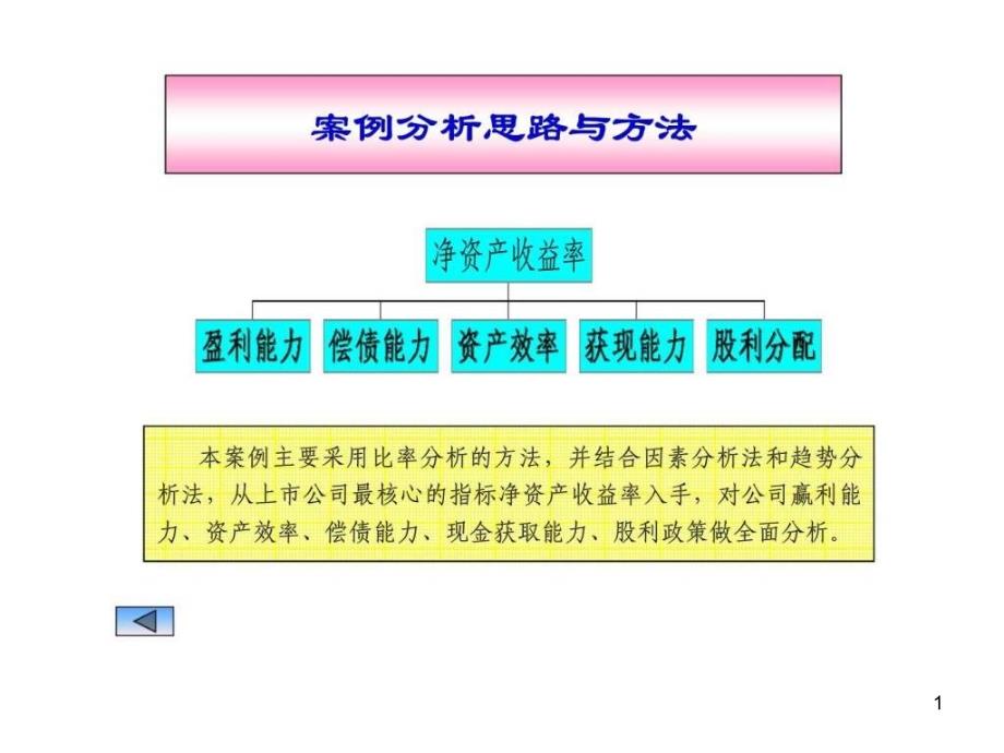 财务管理案例分析课件_第1页