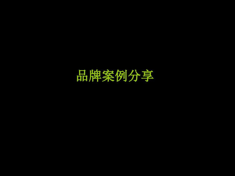 2010年畅销营销案例分享_第1页