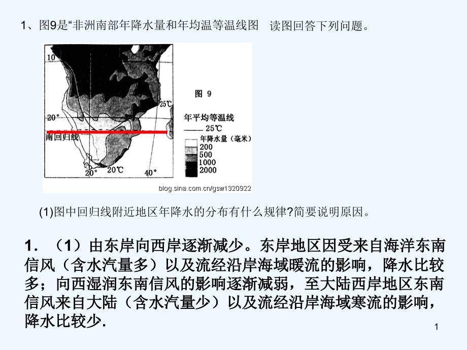 非洲习题讲解课件_第1页