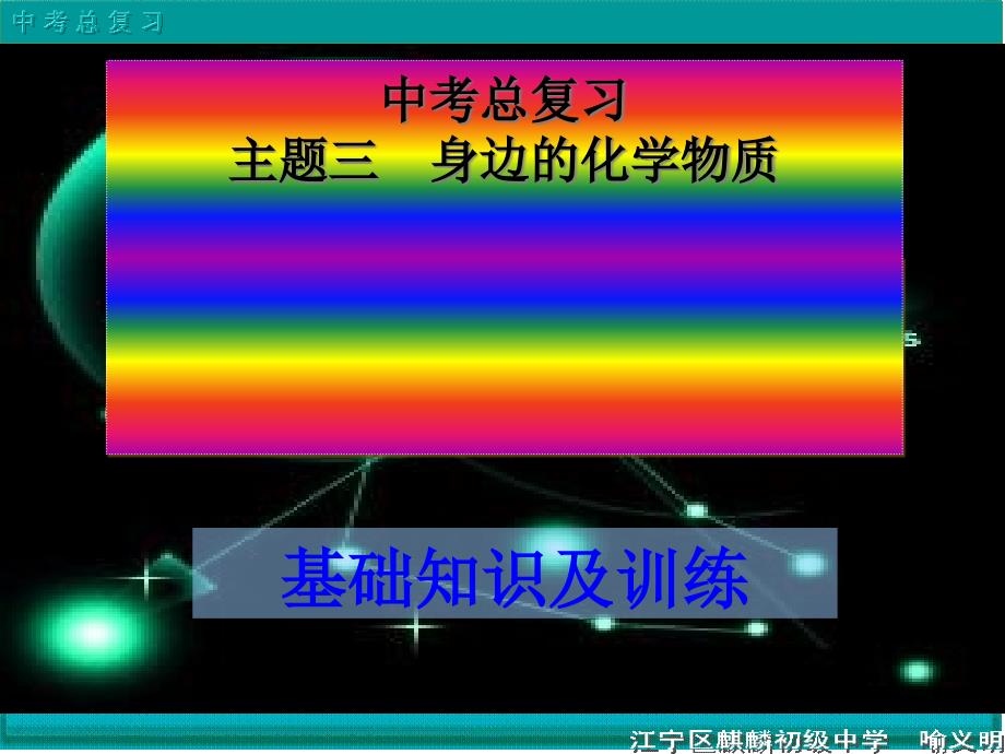 中考总复习空气和氧气-教学ppt课件-人教版_第1页