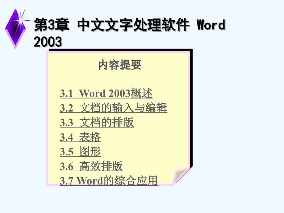中文文字处理软件Word课件_第1页