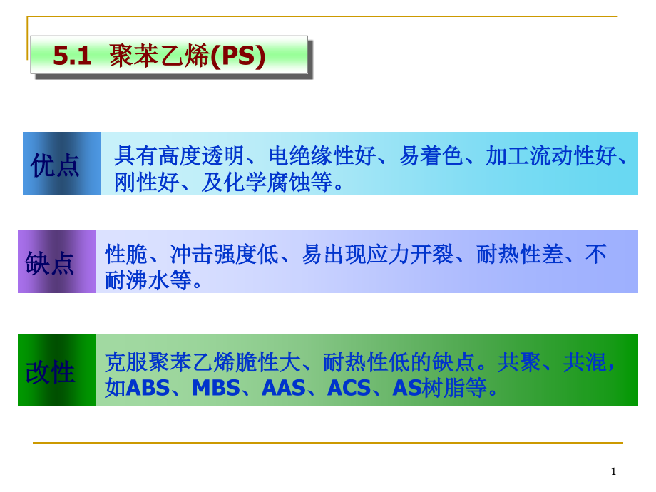 第5章聚苯乙烯类塑料课件_第1页