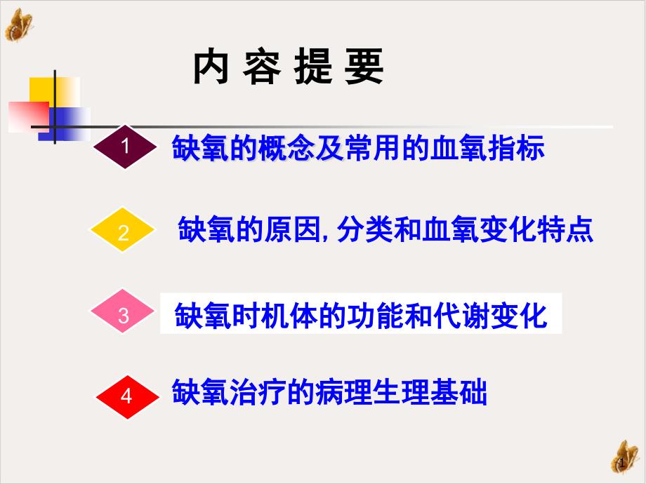 病理生理学（缺氧课件_第1页