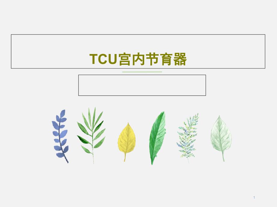 TCU宫内节育器课件_第1页