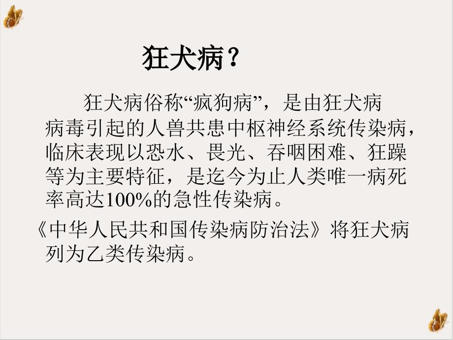 犬伤的伤口处理与免疫预防课件_第1页