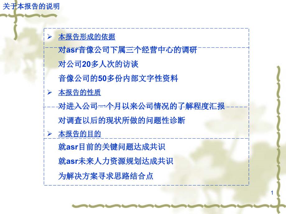 某大型连锁企业人力资源诊断报告课件_第1页