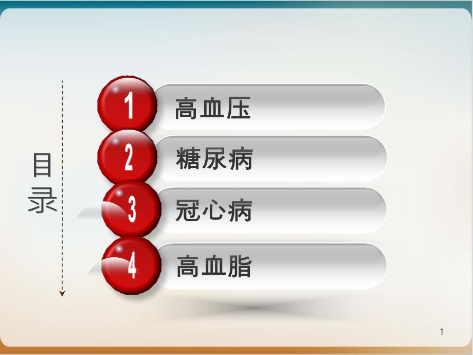 高血压糖尿病心脑血管疾病防治讲座ppt课件_第1页