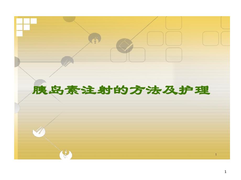 胰岛素注射方法及护理 ppt课件_第1页