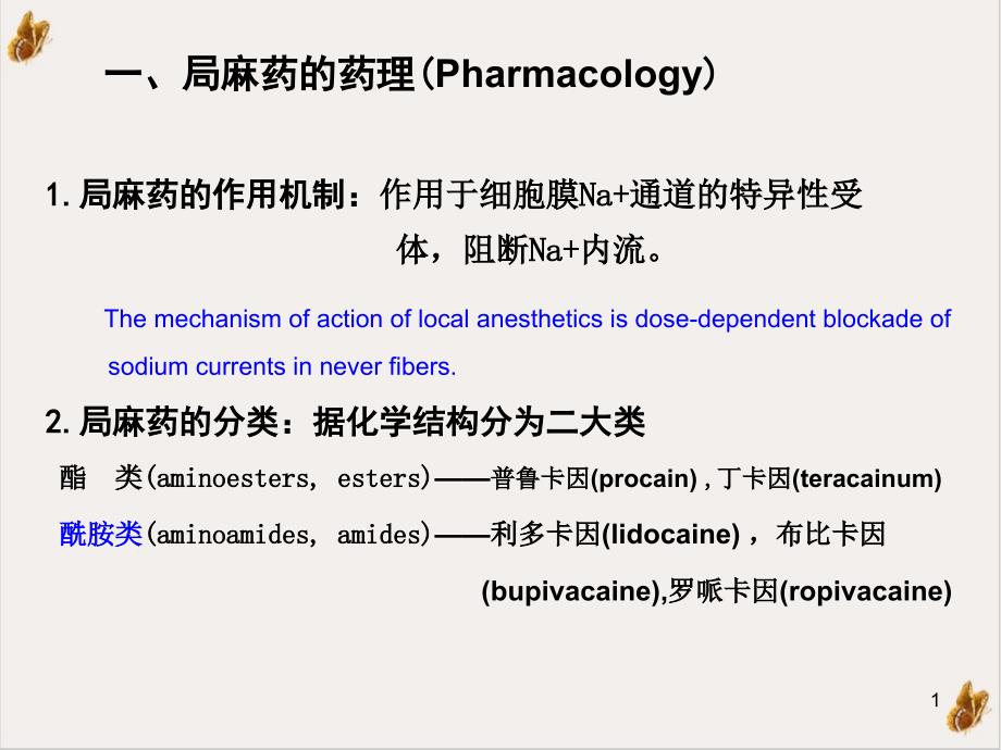 麻醉学医学ppt课件_第1页