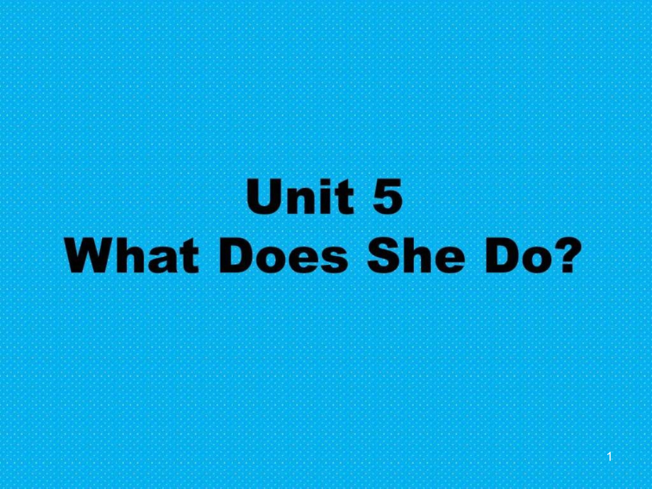人教pep版六年级英语上册Unit5单元复习课P课件_第1页