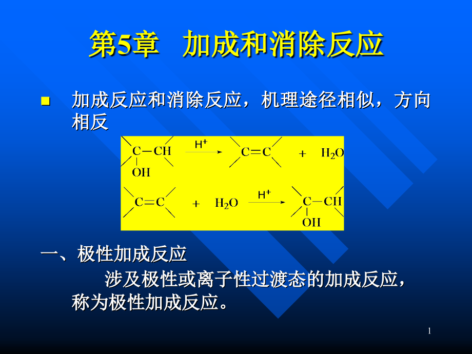 加成和消除反应课件_第1页