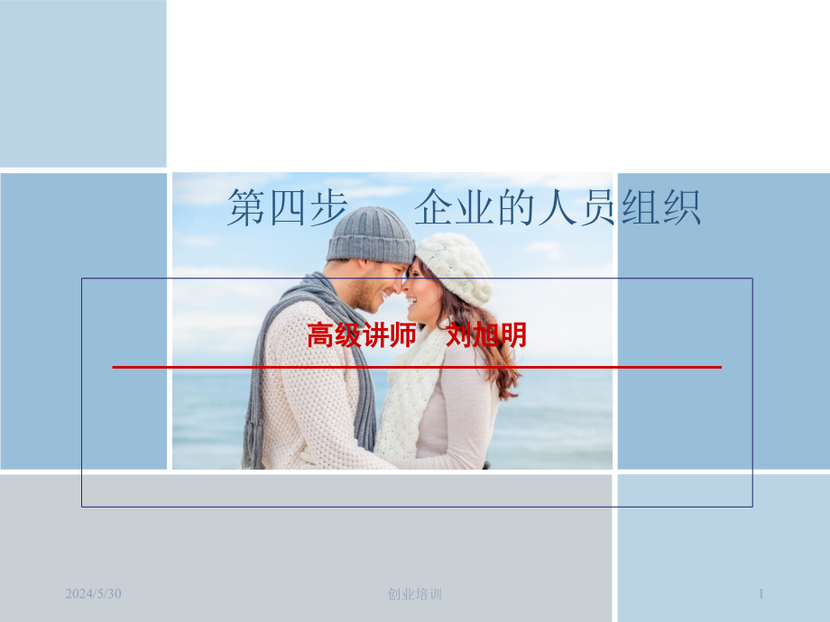 创业培训---创业第四步：企业的人员组织(-)课件_第1页