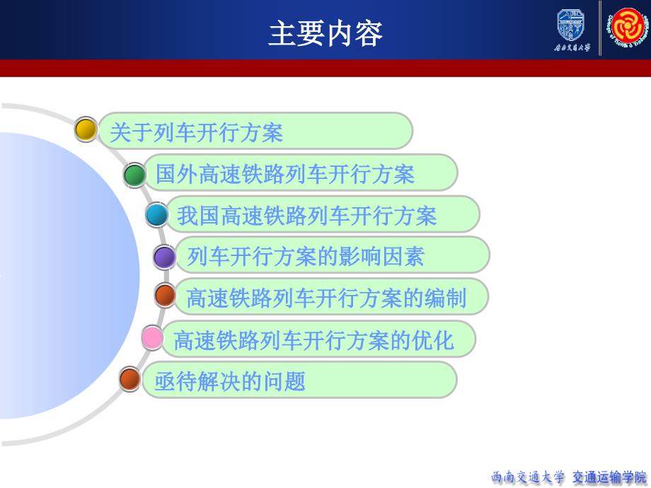 客运专线列车开行方案课件_第1页