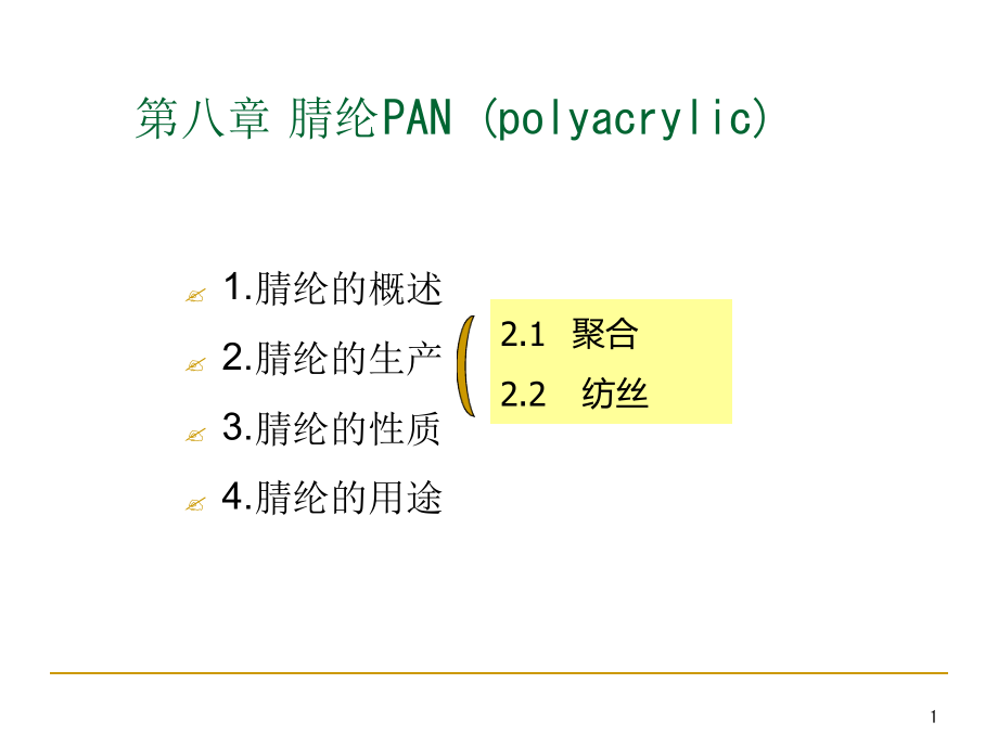 合成纤维腈纶课件_第1页