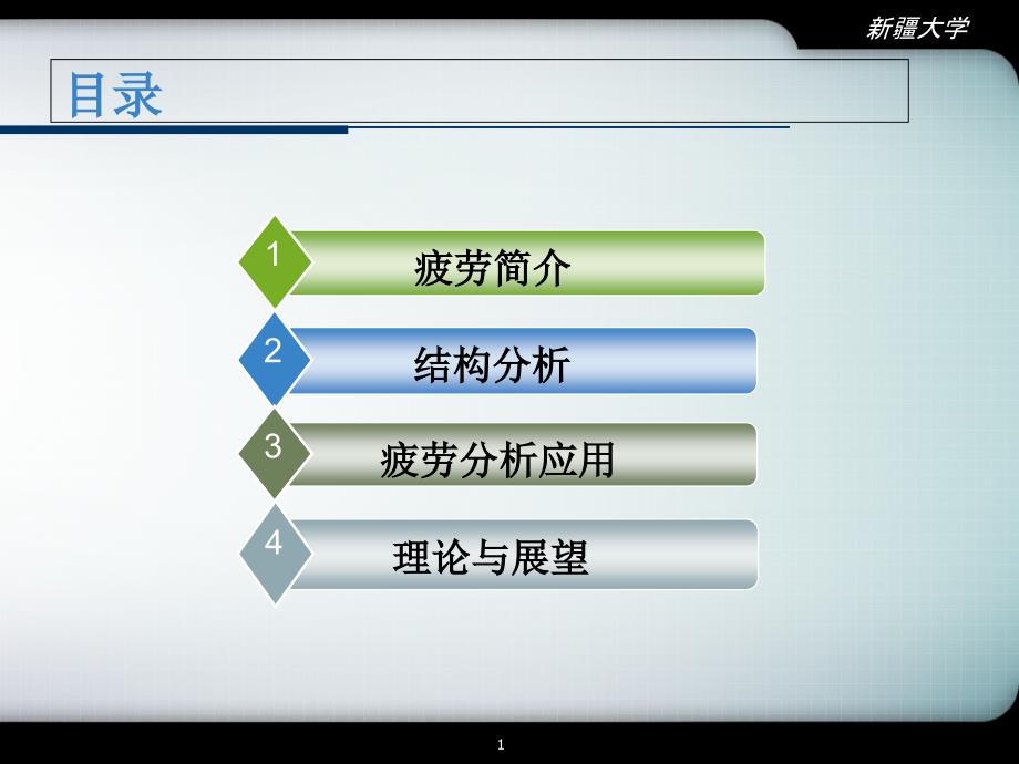 机构疲劳寿命分析课件_第1页