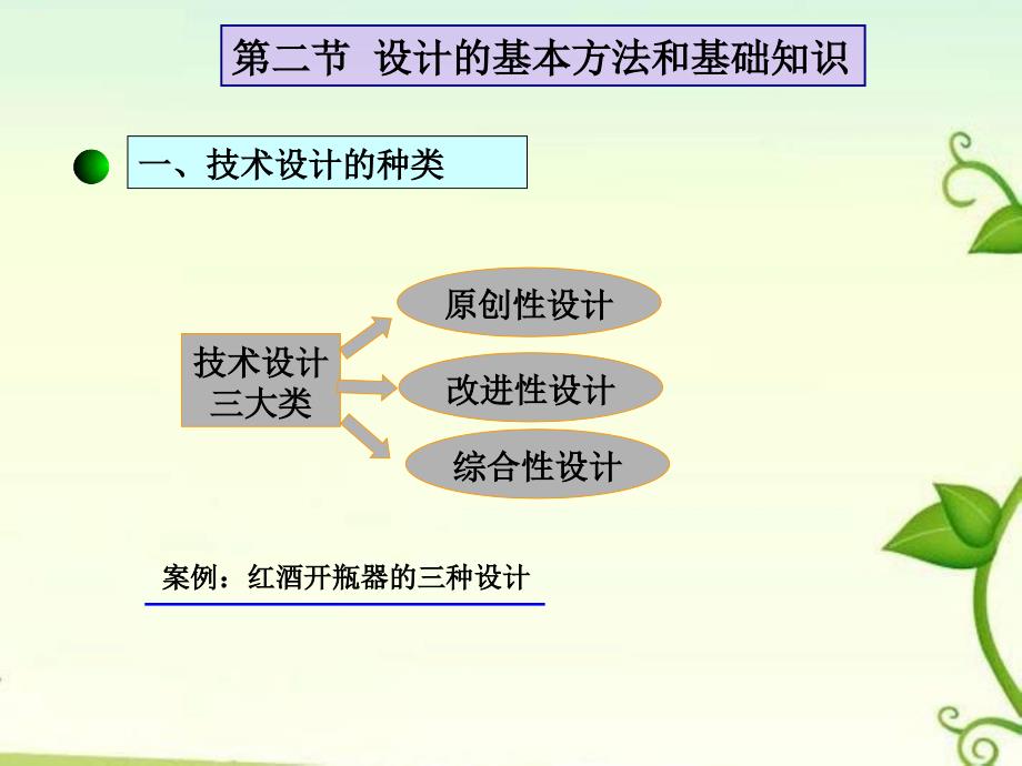 高二通用技术-设计的基本方法和基础知识ppt课件_第1页