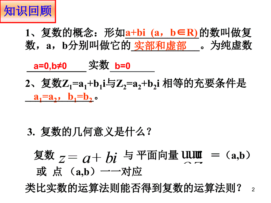 复数的四则运算ppt课件_第1页