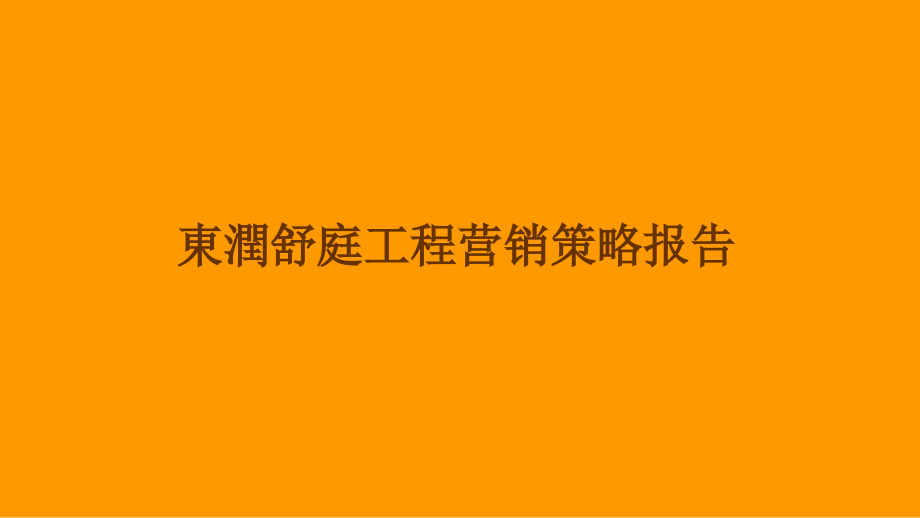 城市综合体房地产项目营销策略报告及销售执行方案(案例分析丰富)_第1页