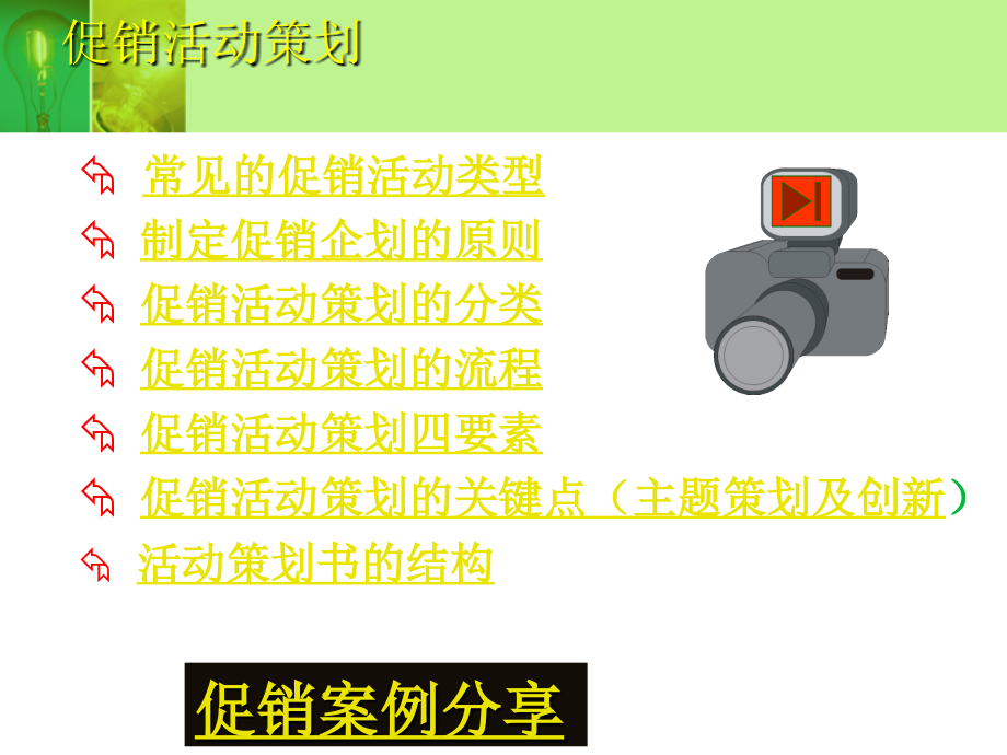 常见的促销活动类型制定促销企划的原则课件_第1页