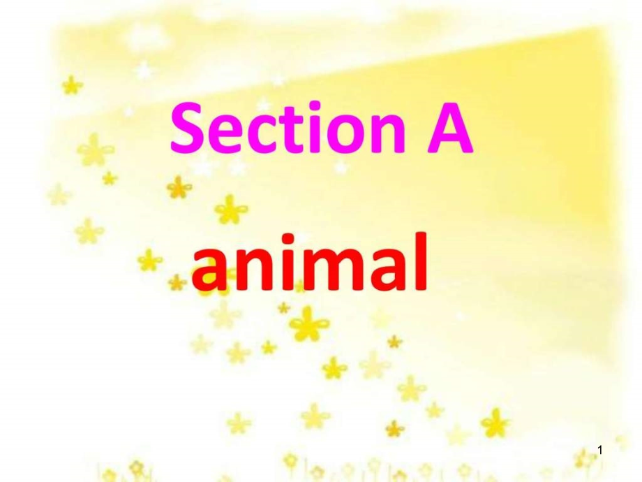 小动物的英语单词课件_第1页