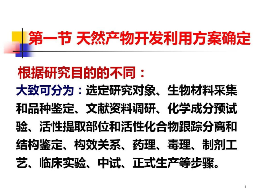 天然产物提取方法和技术课件_第1页