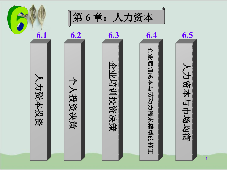 人力资本投资与个人投资决策课件_第1页