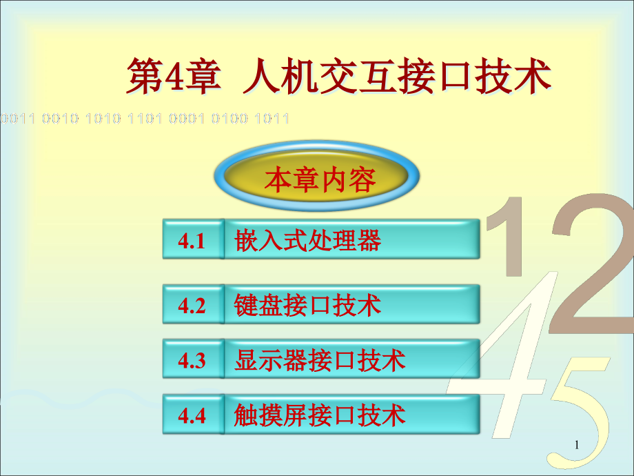 第4章显示器接口技术课件_第1页