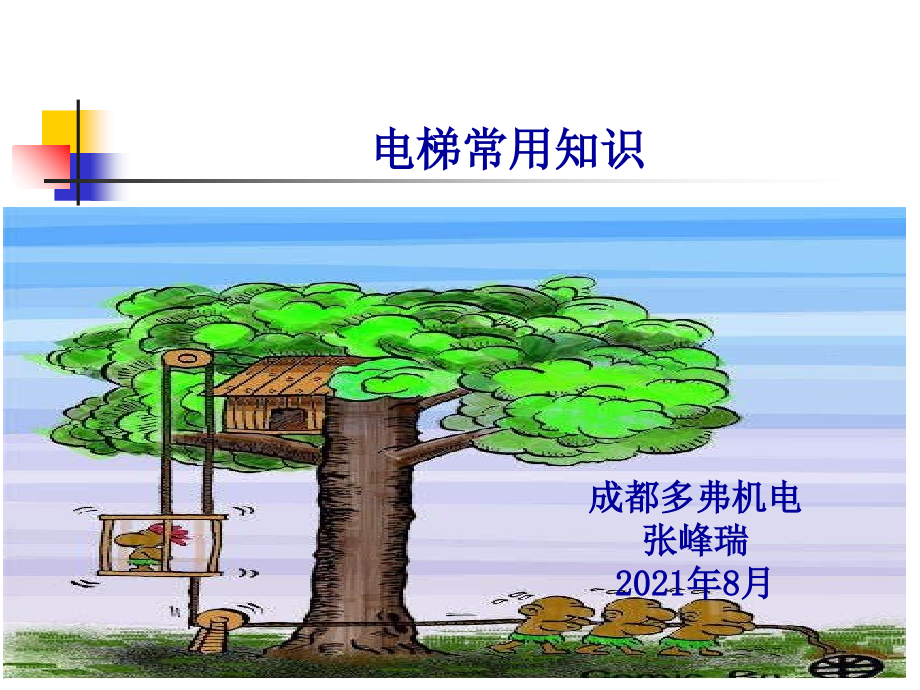 多弗机电电梯知识普及_第1页